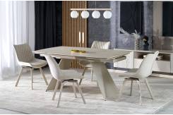 Разтегателна трапезна маса Armani - Травертин/Кашмир