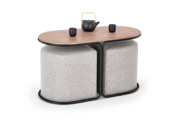 Комплект холна маса с две табуретки Pampa