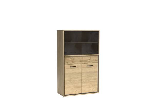 Витрина Mediolan M-5 с масивен елемент