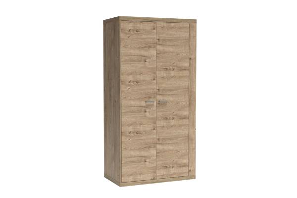 Двукрилен гардероб Natural N-1
