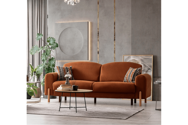 Триместен разтегателен диван Мока