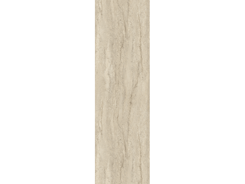 Комплект маса Rokko /Плот-Travertin, Основа-Крем/  + 4 бр. трапезни столове Polo /Дамаска-Бежова, Основа-Крем/ - Комплект маса със столове