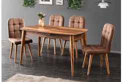 Комплект маса Retro RM-1191 + 4 бр. трапезни столове Retro RR-700 D-05