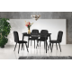 Комплект маса Retro RM-1194 + 4 бр. трапезни столове Retro RR-725 - Комплект маса със столове