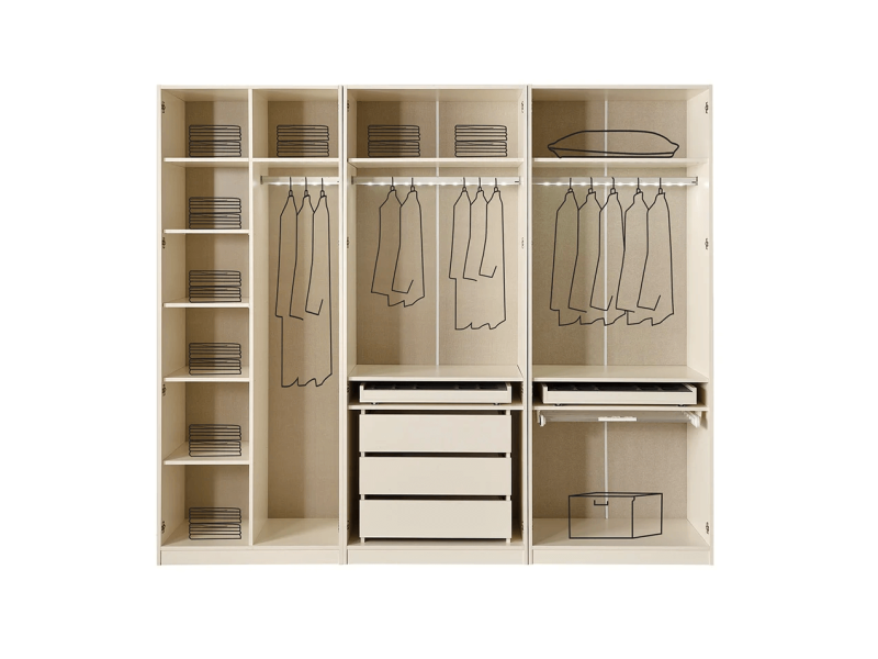 Спален комплект Тоскано 6А с рамка - Спални комплекти