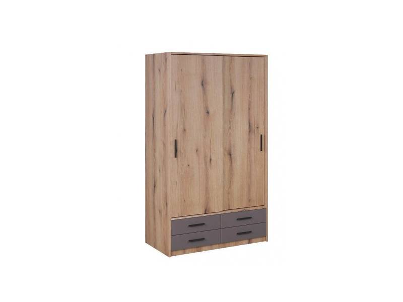 Двукрилен гардероб Zevs - Гардероби с плъзгащи врати