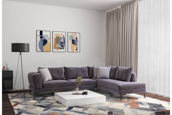 Разтегателен ъглов диван Престиж