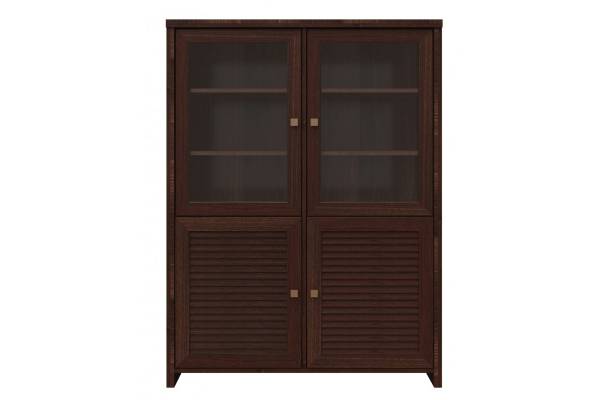 Витрина Ines WIT 2D2W канадски орех