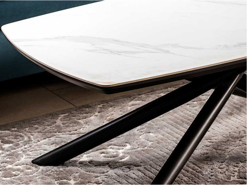 Холна маса Angelica - тъмно сива - Холни маси