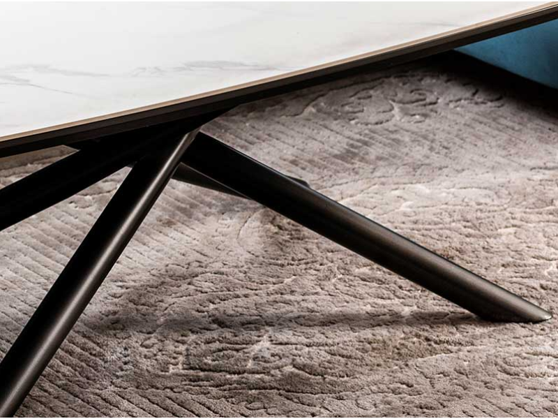 Холна маса Angelica - тъмно сива - Холни маси