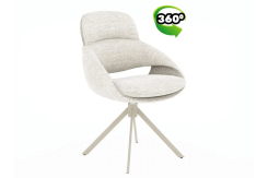 Трапезен стол Victoria - бежов