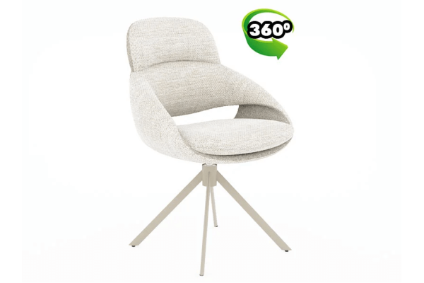 Трапезен стол Victoria - бежов