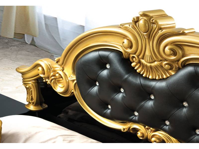 Спален комплект Barocco черно със златно - Спални комплекти