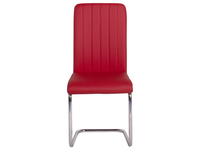 Трапезен стол Carmen 372 - червен - Трапезни столове