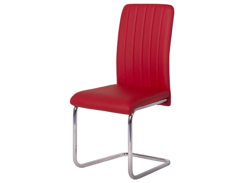 Трапезен стол Carmen 372 - червен - Трапезни столове