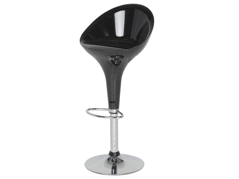 Бар стол Carmen 3070 - черен - Бар столове