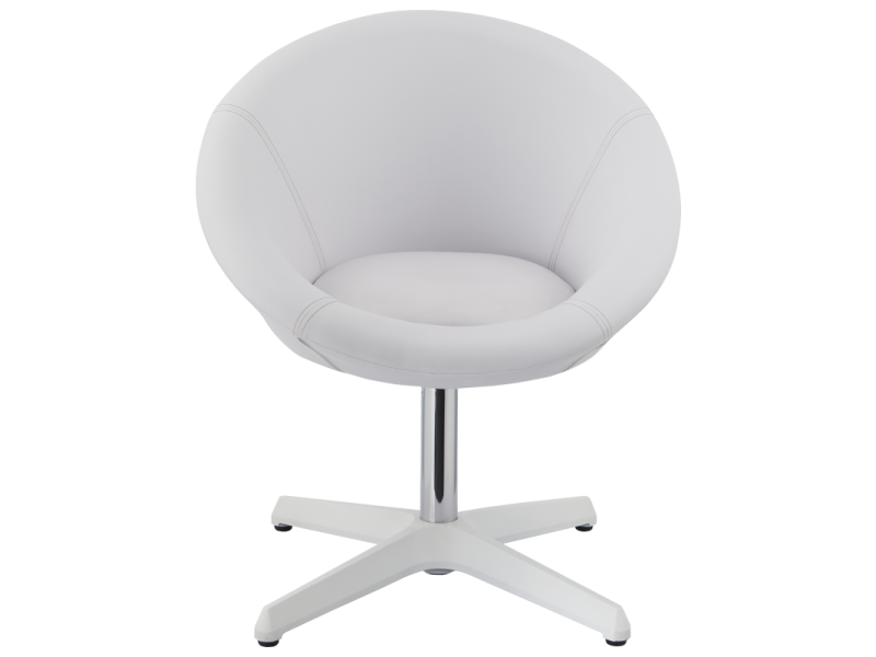 Бар стол Carmen 3012 - бял -