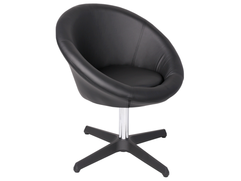 Бар стол Carmen 3012 - черен -