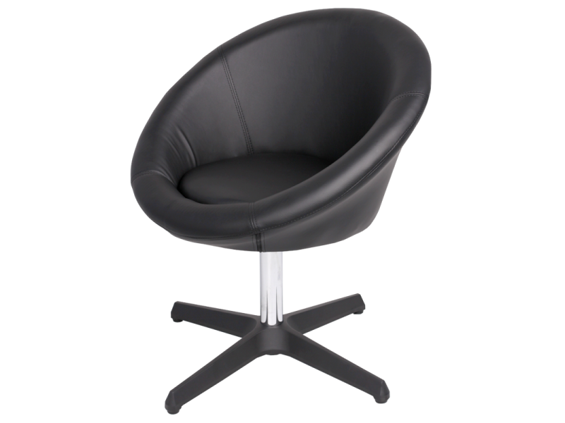 Бар стол Carmen 3012 - черен -