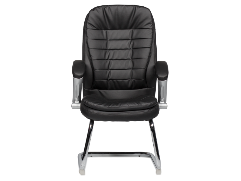 Посетителски стол Carmen 6054 - черен -