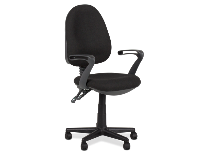 Офис стол Carmen 6079 - черен -