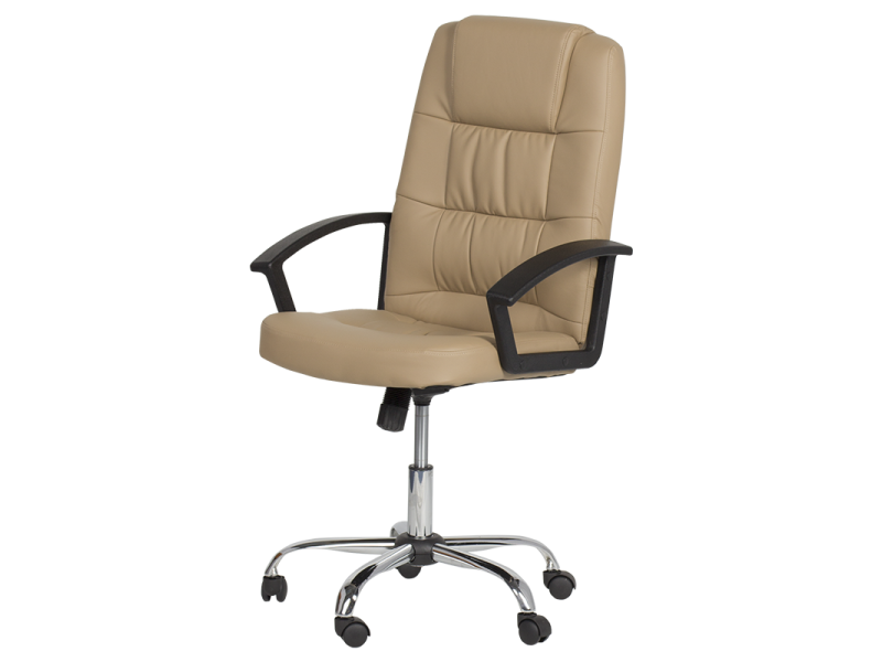 Президентски офис стол Carmen 6076 - бежов -