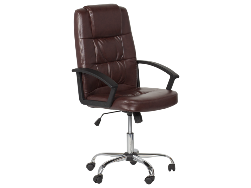 Президентски офис стол Carmen 6076 - искрящо кафяв -