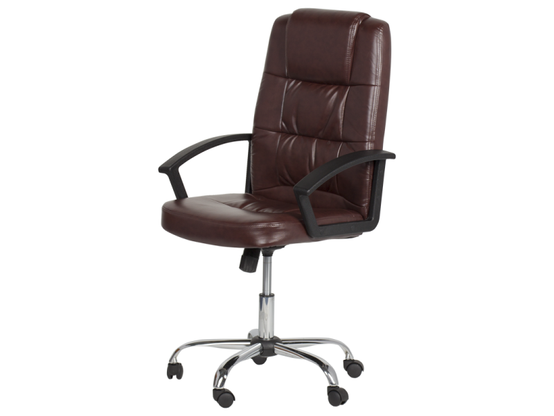 Президентски офис стол Carmen 6076 - искрящо кафяв -