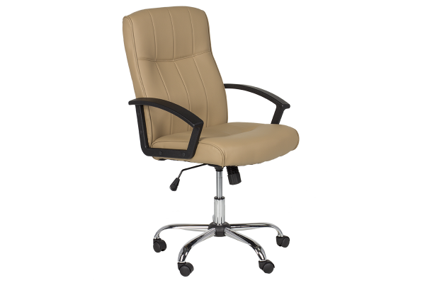 Президентски офис стол Carmen 6077 - бежов