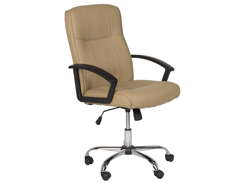 Президентски офис стол Carmen 6077 - бежов -