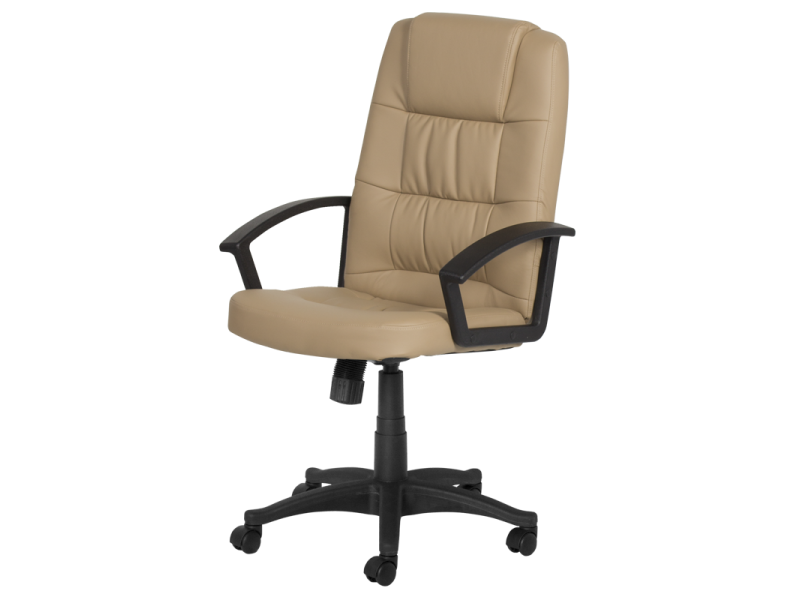 Президентски офис стол Carmen 6078 - бежов -