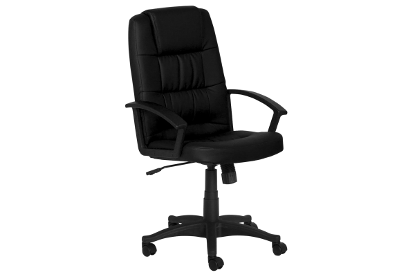 Президентски офис стол Carmen 6078 - черен