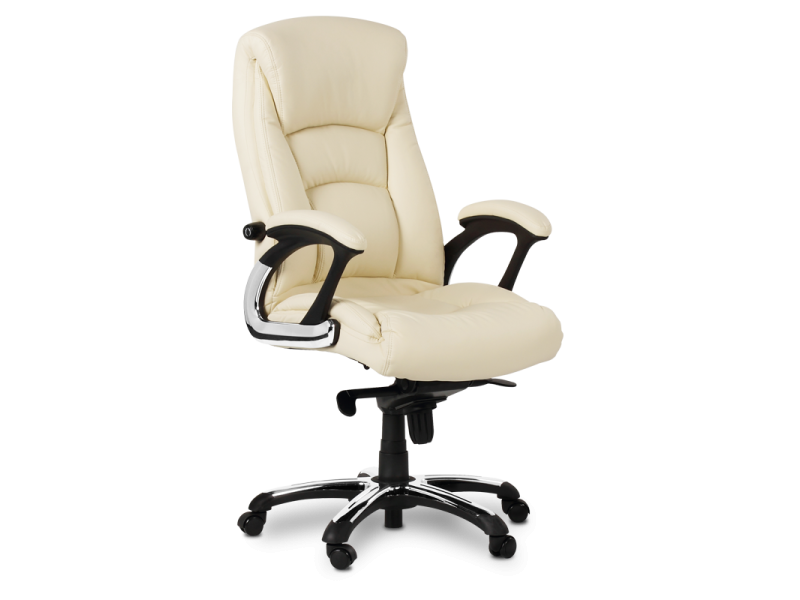 Президентски офис стол Carmen 5009 - крем -