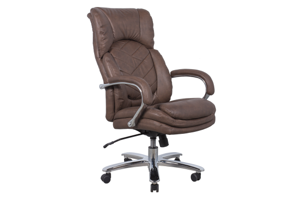 Президентски офис стол Carmen 6100 - кафяв