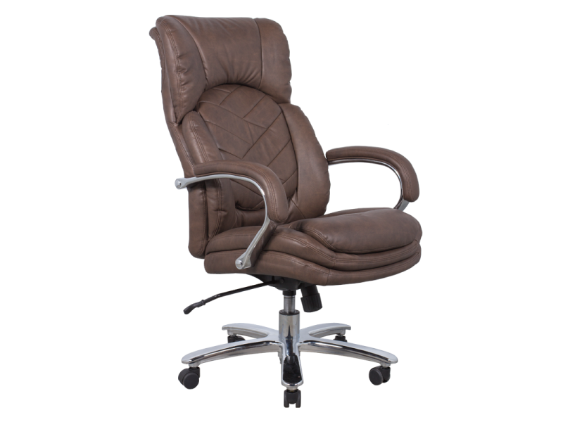 Президентски офис стол Carmen 6100 - кафяв -