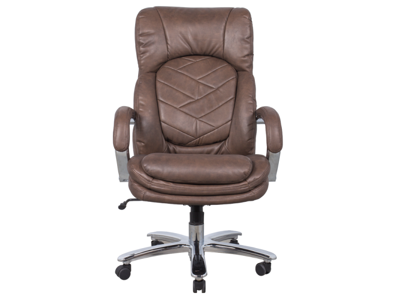 Президентски офис стол Carmen 6100 - кафяв -