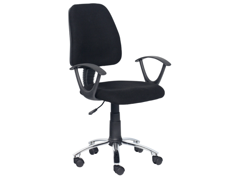 Офис стол Carmen 7067-10 - черен -