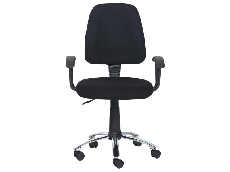 Офис стол Carmen 7067-10 - черен -