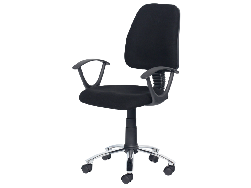 Офис стол Carmen 7067-10 - черен -