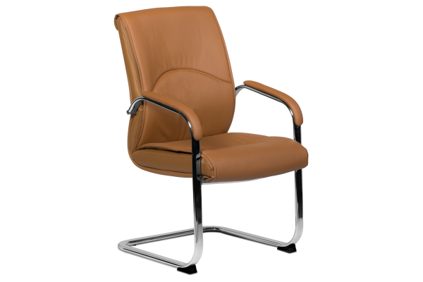 Посетителски стол Carmen 6040 - кафе