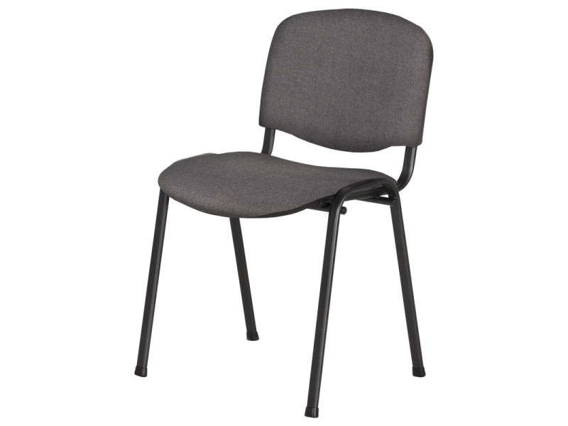 Посетителски стол Carmen 1130 LUX - сив -