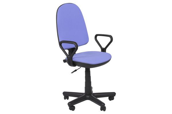 Офис стол Comfort - светло син