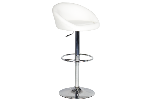 Бар стол Carmen 3061 - бял