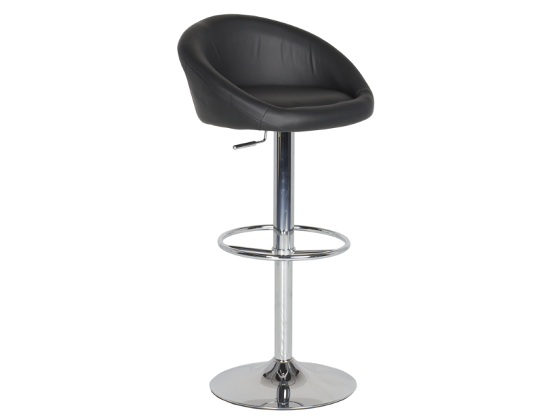 Бар стол Carmen 3061 - черен -