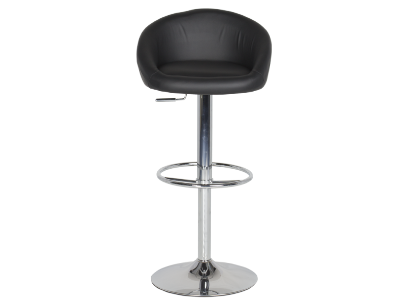 Бар стол Carmen 3061 - черен -