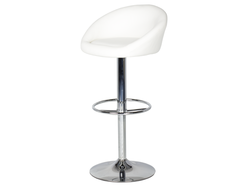 Бар стол Carmen 3061 - бял -