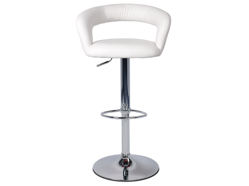 Бар стол Carmen 3068 - бял -