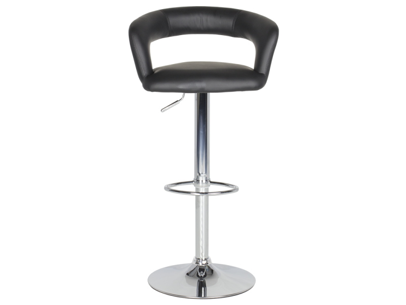 Бар стол Carmen 3068 - черен -