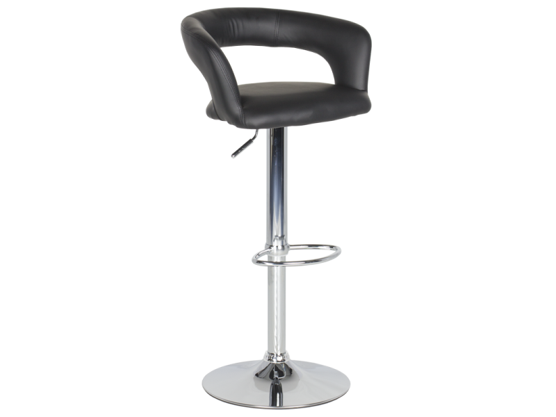 Бар стол Carmen 3068 - черен -