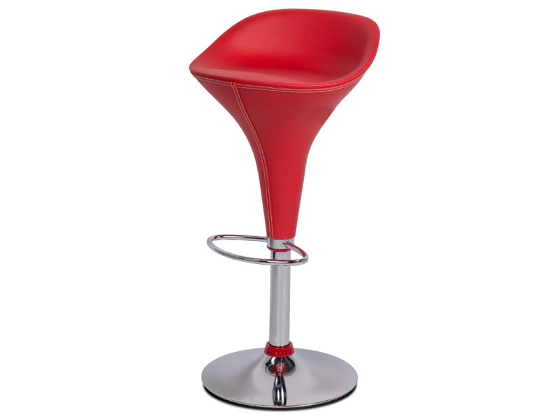 Бар стол Carmen 3074 - червен -